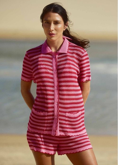Camisa Feminina Tricô Okinawa