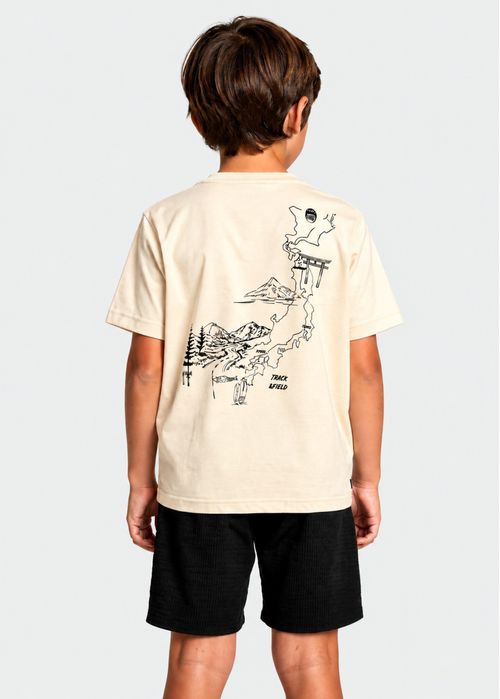Camiseta Infantil Masculina Manga Curta Ws Maps
