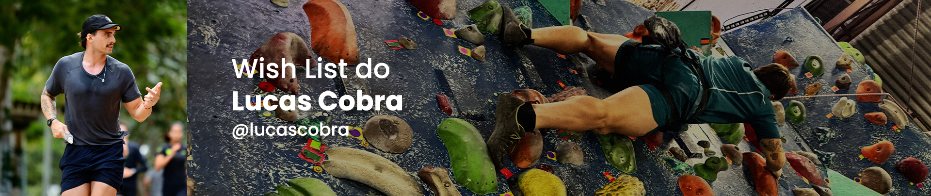 Banner Rodape - LP Influencer Lucas Cobra - Wish List