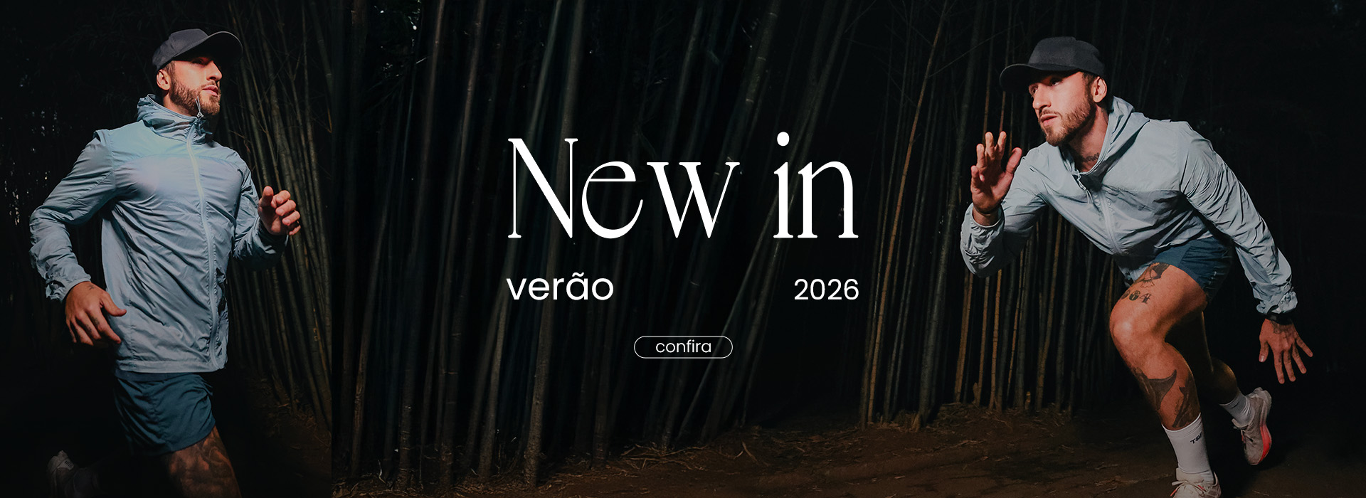 Home Masculina | Banner Principal - New In Runner