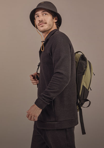 Home Masculina | Banner Triplo - Black Friday 2025 - Casacos e Jaquetas