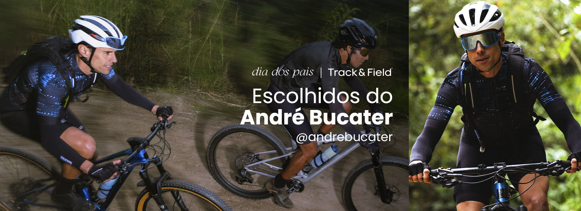 Banner Principal - LP Influencer Andre Bucater - Dia dos Pais