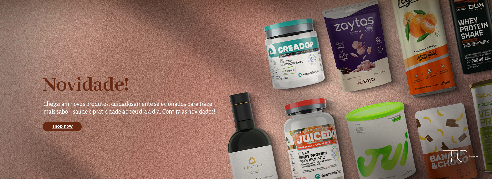 TFC Market |Banner Principal - Novidade