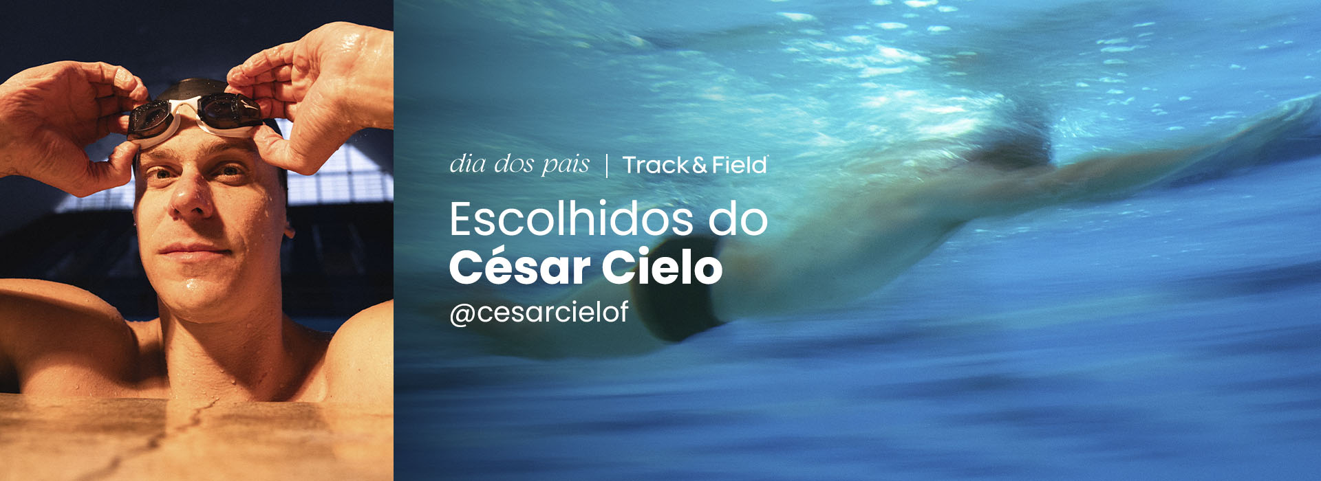 Banner Principal - LP Influencer Cesar Cielo - Dia dos Pais